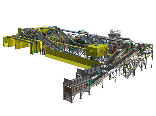 Recycling-Anlage / Papier - Lyndex Recycling Systems Ltd - auf Prozessleitung