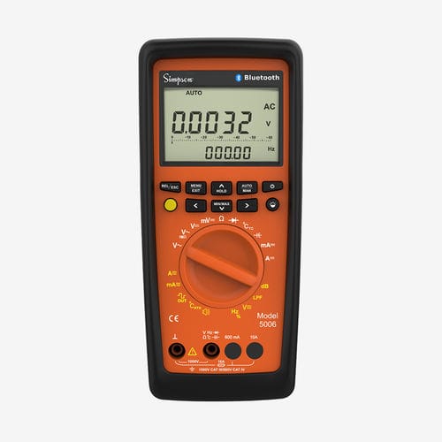 Digitales Multimeter - 5000 Series - Simpson - tragbar / cat I / cat II