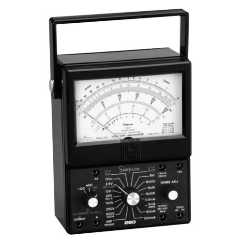 Analoges Multimeter - 260-6XLM, 260-6LPM series - Simpson - tragbar / 1000 V / 250 A