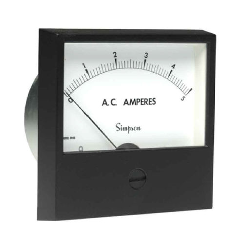 Stromanzeiger - Simpson - analog / Einbau