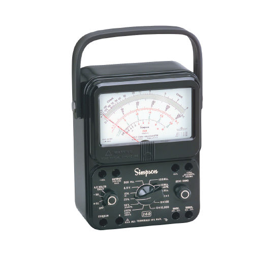 Analoges Multimeter - 260-8 series - Simpson - tragbar / 1000 V / 250 A