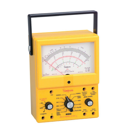 Analoges Multimeter - 260-8Xi, 260-8XPi series - Simpson - tragbar / 1000 V / 250 A