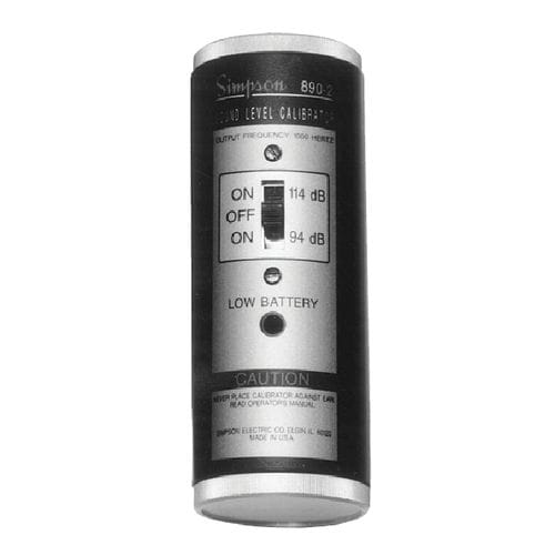 Schallpegelkalibrator - 890-2 series - Simpson - für Dosimeter / für Schallpegelmesser