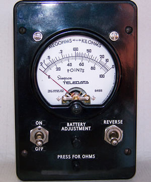 Schleifenimpedanztester - 8455 series - Simpson - Spannung / Detektor / für Telekom-Anwendungen