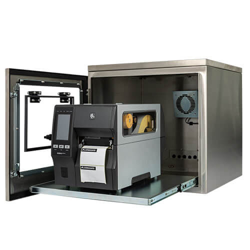 Gehäuse für Drucker - SPRI 400 - Armagard Ltd - für PC / bodenstehend / rechteckig