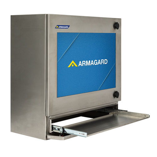 Gehäuse für PC - SENC-500 - Armagard Ltd - für Aufbau / rechteckig / Edelstahl
