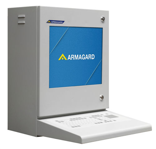 Gehäuse für PC - PENC-300 - Armagard Ltd - wandmontiert / rechteckig / Weichstahl