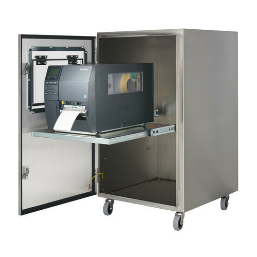Gehäuse für Drucker - SPRI-700 - Armagard Ltd - bodenstehend / rechteckig / Edelstahl