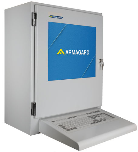 Desktop-Gehäuse - PENC - 700 - Armagard Ltd - rechteckig / Weichstahl / für Display