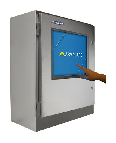 Gehäuse für PC - SENC-750 - Armagard Ltd - rechteckig / Edelstahl / für PC
