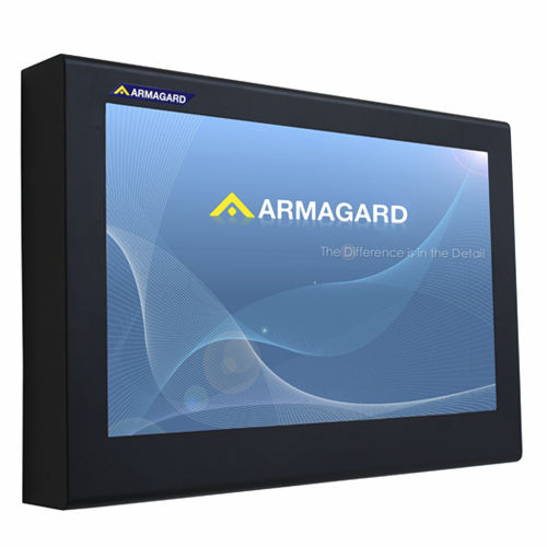 Gehäuse mit LCD-Anzeige - PSS - Armagard Ltd - wandmontiert / rechteckig / Weichstahl