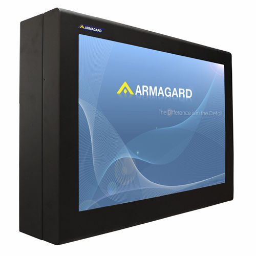 Gehäuse für Plasma-Bildschirme - PDS-W-L - Armagard Ltd - wandmontiert / Desktop / rechteckig