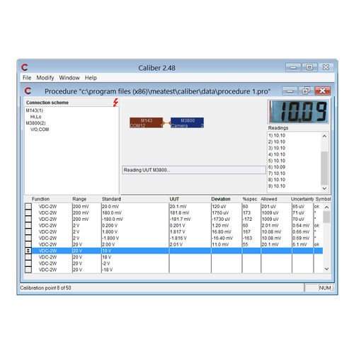 Messsoftware - Caliber - Meatest spol. s r.o.  - Kalibrierung / Labor / für Messsysteme