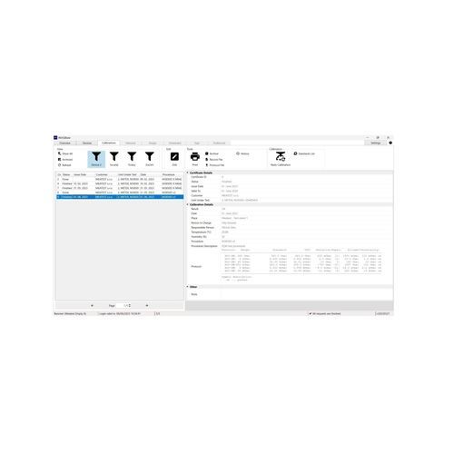Reporting-Software - WinQbase - Meatest spol. s r.o.  - Datenbank / Kalibrierung / Labor