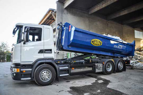 Abrollkipper mit LKW Haken - RS21 - MEILLER F. X. Fahrzeug- und Maschinenfabrik GmbH & Co KG