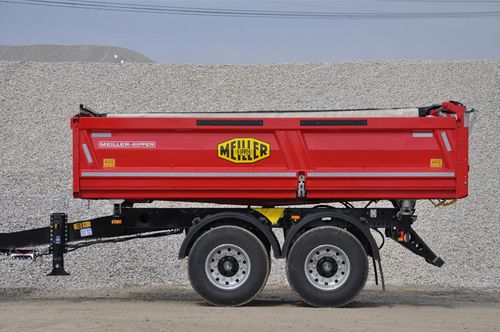 Kippanhänger - MZDA 18.23 series - MEILLER F. X. Fahrzeug- und Maschinenfabrik GmbH & Co KG - für Betonsteinplatten / für Sand / 2-Achsen
