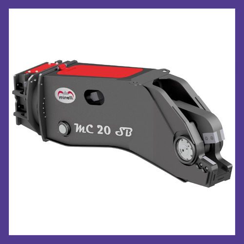 Hydraulische Schienenschere - MC 20 SB - MINELLI SRL a socio unico - für Bagger