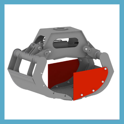 Abbruchgreifer - MBO - HD - MINELLI SRL a socio unico - hydraulisch / für Schrott / Abfallentsorgung