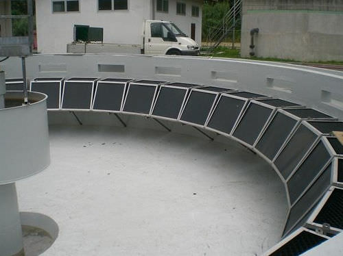 Klärschlamm-Abscheider - F – S series - MITA Water Technologies S.r.l. - Lamellen