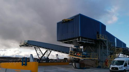 Stapelmaschine für Schüttgüter - MOTRIDAL S.p.A.  - für Bergbaumaschinen / Kohlepulver / automatisch