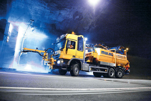 Wasser-Waschsystem - TWG 600-L - MULAG Fahrzeugwerk Heinz Wössner GmbH u. Co. KG - automatisch / Hochdruck / LKW-montiert
