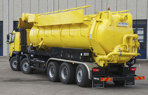 Sauglader-LKW - Vacu-Press® 8000 5-axle - Naaktgeboren Rotterdam B.V.  - 5-Achsen
