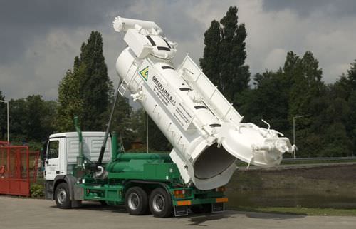 Sauglader-LKW - Vacu-Press® 8000 ECO-3-as - Naaktgeboren Rotterdam B.V.  - 3-Achsen