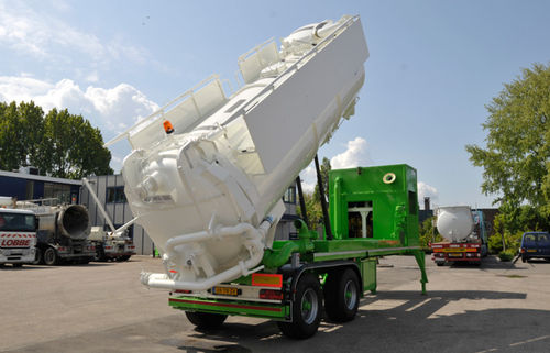 Tank Sattelauflieger - Vacu-Press® Maxloader - Naaktgeboren Rotterdam B.V.  - 2-Achsen / angehängt / Saug