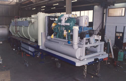 Tank Sattelauflieger - Vacu-Press® 8000 ADR - Naaktgeboren Rotterdam B.V.  - für Gefahrguttransport / 3-Achsen / angehängt