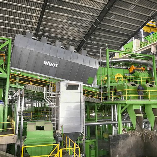 Abscheider für Abfallprodukte - DDS  - Nihot Recycling Technology B.V.  - Glas / Luft / Trommel