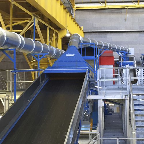 Abscheider für Abfallprodukte - WSS  - Nihot Recycling Technology B.V.  - Luft / Rotation / Prozess