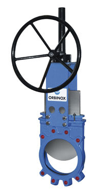 Plattenschieber - HB  - ORBINOX  - mit Handrad / Absperr / für Abwasser