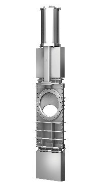 Plattenschieber - TH  - ORBINOX  - elektrisch / Absperr / für Abwasser
