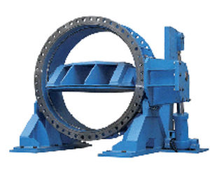 Absperrklappe - MB  - ORBINOX  - hydraulisch gesteuert / für Wasser / doppelt exzentrisch