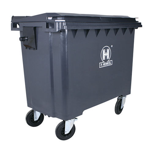 Abfallbehälter / 4 Räder - MGB,MGB D series - P. Henkel GmbH  - Polyethylen / für Papier / Bioabfall