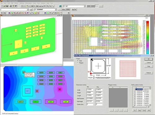 Management-Software - Icepak - ANSYS - Analyse / Thermoanalyse / Schnittstellen