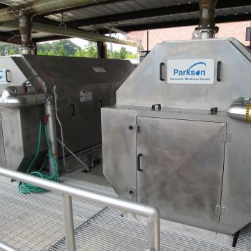 Trommelsiebmaschine - Rotoshear® PF - Parkson Corporation  - für die Abwasserbehandlung / Rotation / für Feststoffe/Flüssigkeiten