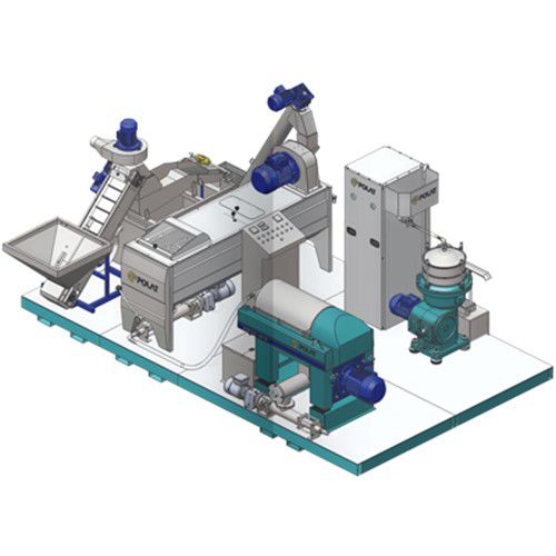 Dekanter für Olivenöl - PMS 230 / PX 05 - POLAT MAKINA SANAYI VE TICARET A.S.  - Zentrifugal / horizontal
