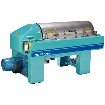 Dekanter für Olivenöl - PMS 470 / PX 70 - POLAT MAKINA SANAYI VE TICARET A.S.  - für Mineralöl / Zentrifugal / horizontal