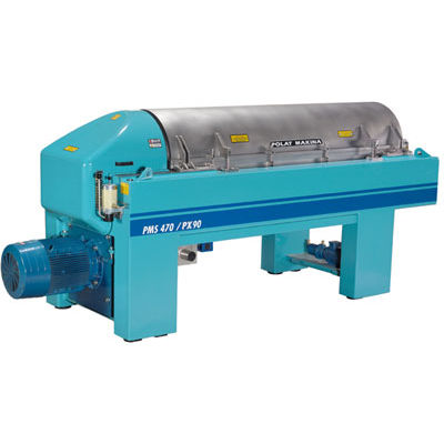 Dekanter für Olivenöl - PMS 470 / PX 90 - POLAT MAKINA SANAYI VE TICARET A.S.  - für Mineralöl / Zentrifugal / horizontal