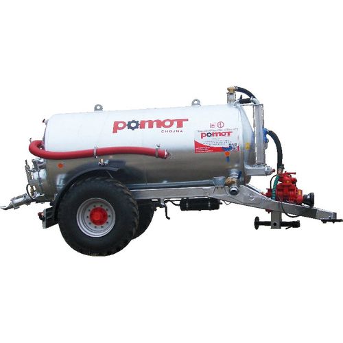 Transportbecken - T507/6 - Pomot Sp. z o. o. (GmbH) Chojna  - Klärschlamm / verzinkt / selbsttragend