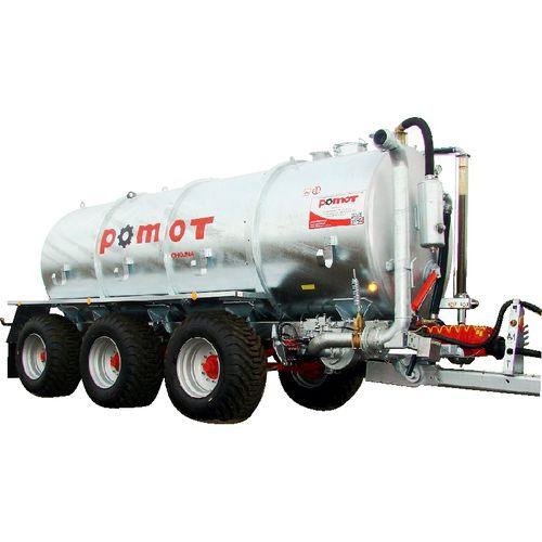 Transportbecken - T520 - Pomot Sp. z o. o. (GmbH) Chojna  - Klärschlamm / verzinkt / schleppbar