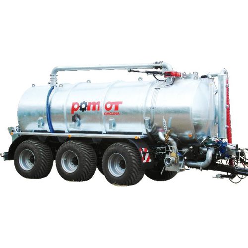 Transportbecken - T525 - Pomot Sp. z o. o. (GmbH) Chojna  - Klärschlamm / verzinkt / schleppbar