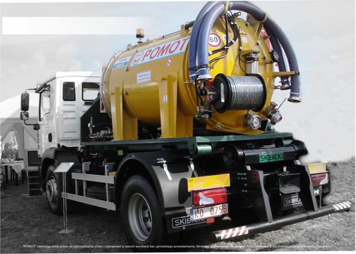 LKW für Saug- und Spülzwecke - KOMBI series - Pomot Sp. z o. o. (GmbH) Chojna  - 2-Achsen
