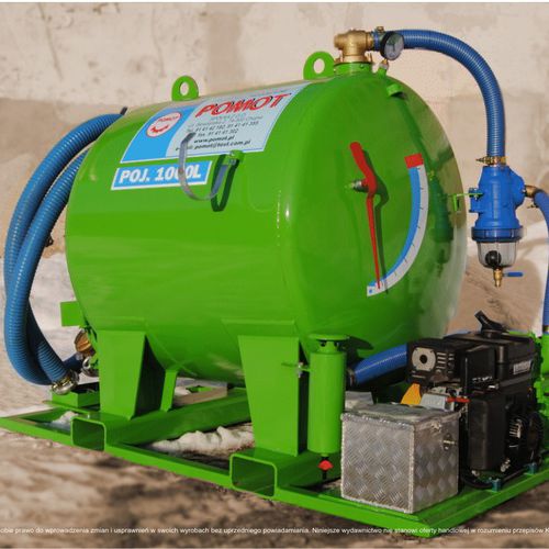 Reinigungsanlage für Tanks - KA 1000 - Pomot Sp. z o. o. (GmbH) Chojna 