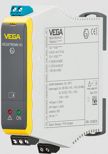 Galvanischer Isolator - VEGATRENN 141 - VEGA Grieshaber KG - Signal