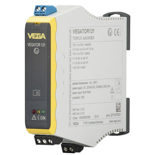 Einweg-Signalaufbereiter - VEGATOR 121 - VEGA Grieshaber KG - für DIN-Schiene / zur Füllstandsmessung