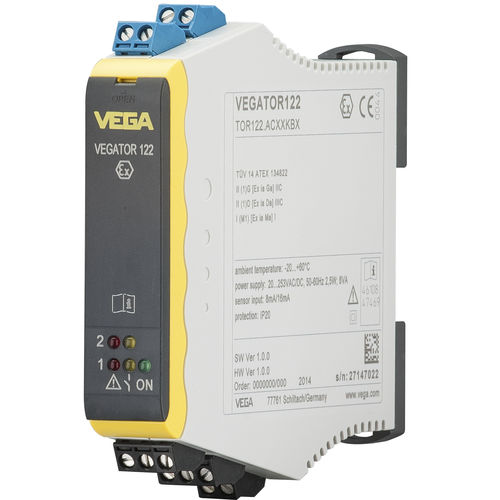 2-Wege-Signalaufbereiter - VEGATOR 122 - VEGA Grieshaber KG - für DIN-Schiene / zur Füllstandsmessung