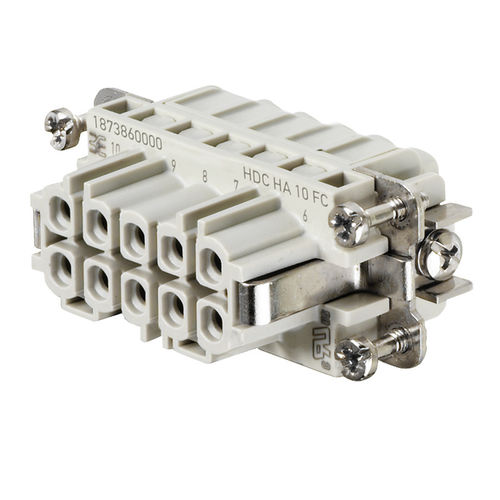 Stromversorgungs-Steckverbinder - HA series - Weidmüller - Crimp / AC/DC / Strom
