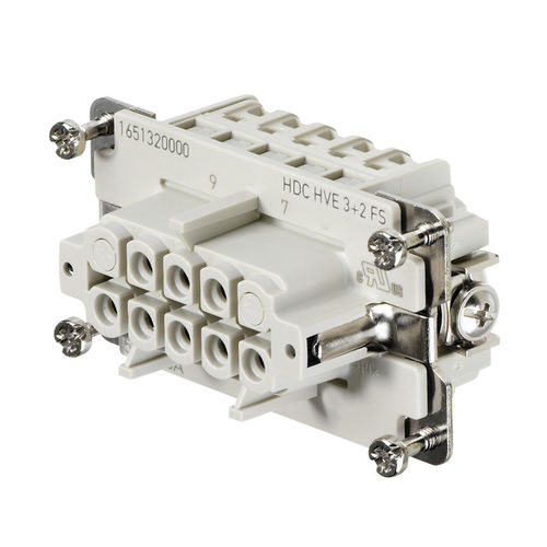 Stromversorgungs-Steckverbinder - HVE Series - Weidmüller - Schrauben / AC/DC / Spannung